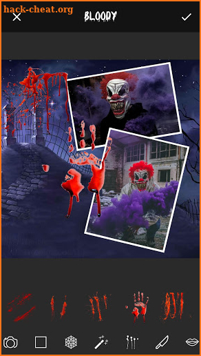 Scary Camera Collage Maker screenshot