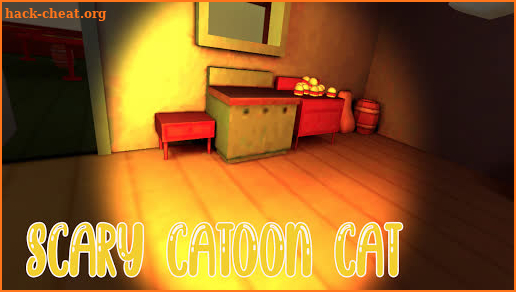 Scary Cartoon Cat Escape Game screenshot