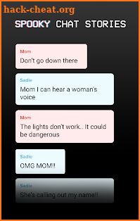 Scary Chat Stories - Hooked on Texts screenshot