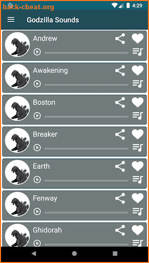 Scary Godzilla Ringtone screenshot