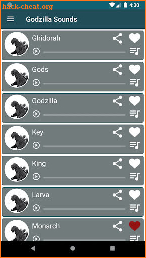 Scary Godzilla Ringtone screenshot