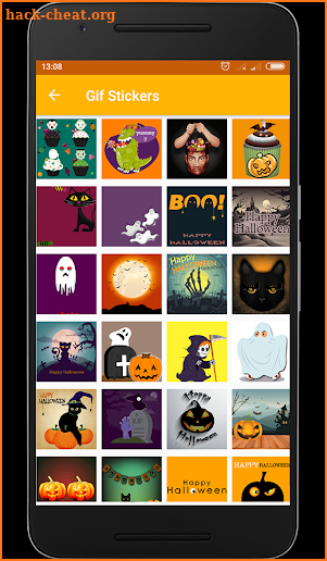 Scary Halloween Emoticons screenshot