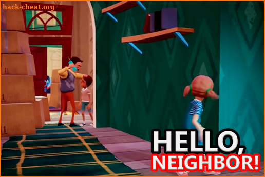 Scary House: Neighbor Games (Full Act) screenshot