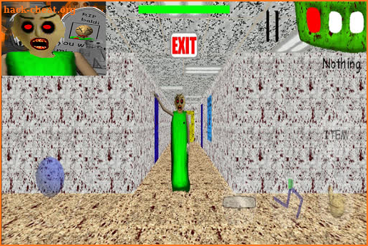 Scary Math Teacher RIP Baldi Basic Mod Granny 2 screenshot