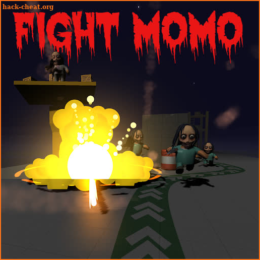 Scary Momo Horror Fight Game screenshot