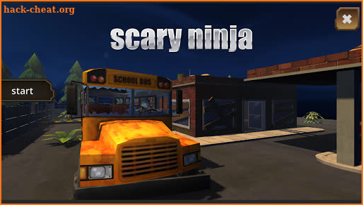 scary ninja : house horror go screenshot