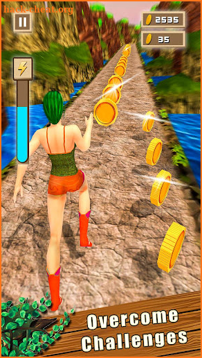 Scary Princess Running Game - Temple Final Run screenshot