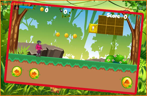 Scary Teacher Adventure : Jungle World Run screenshot