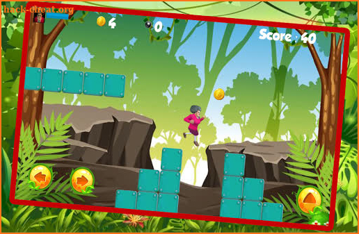 Scary Teacher Adventure : Jungle World Run screenshot