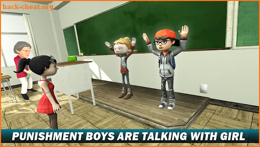 Scary Teacher High School Escape Game 3D screenshot