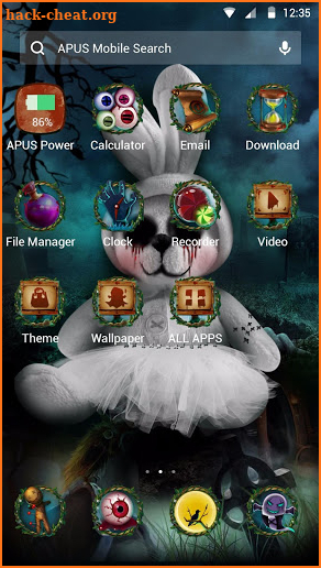 Scary trick doll Halloween theme👻 screenshot