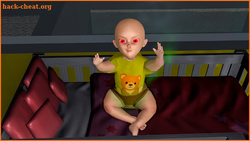 Scary Yellow Baby Horror Game screenshot