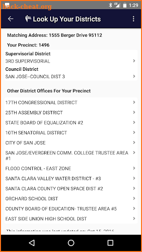 SCCVOTE screenshot