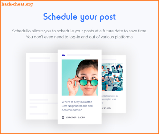 Schedulio - Schedule Posts for Instagram screenshot