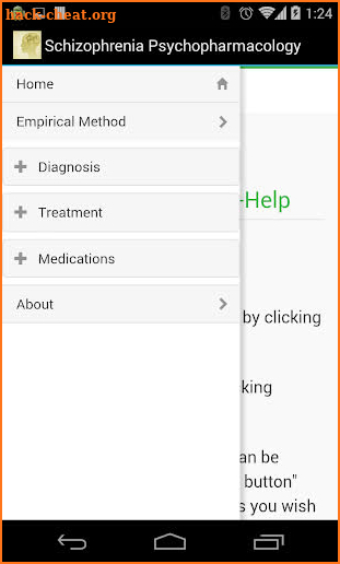 Schizophrenia Psychopharm screenshot