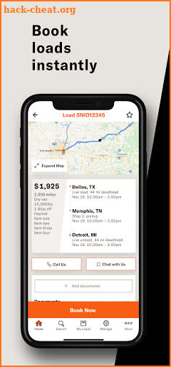 Schneider FreightPower® screenshot