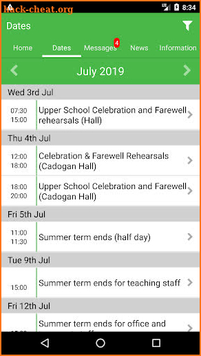 School App for Parents screenshot