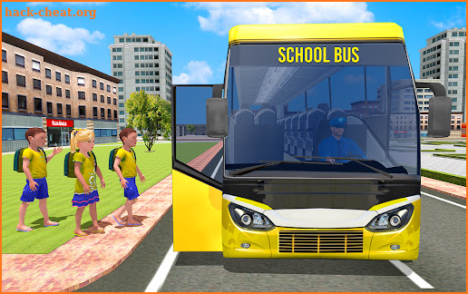 School Bus Driving Games 3D screenshot