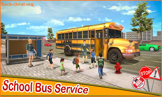 School Bus Driving Games : City Coach Bus Driver screenshot