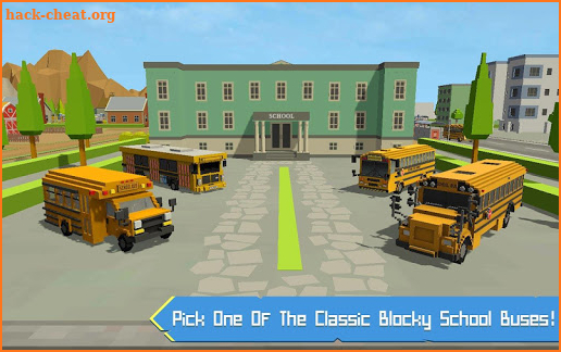 School Bus Simulator: Blocky World screenshot