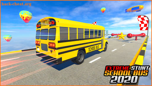 School Bus Stunt Driving: Impossible Bus Game screenshot