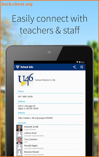 School District U-46 screenshot