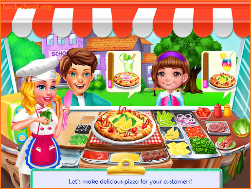 School food truck cooking screenshot