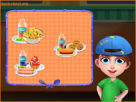 School Lunch Food Maker: Cooking Game screenshot