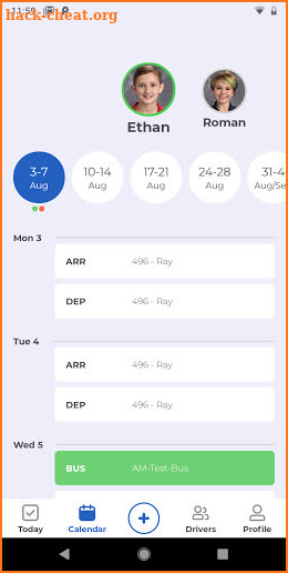 SchoolPass Parent and Student App screenshot