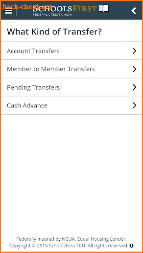 SchoolsFirst FCU Mobile screenshot