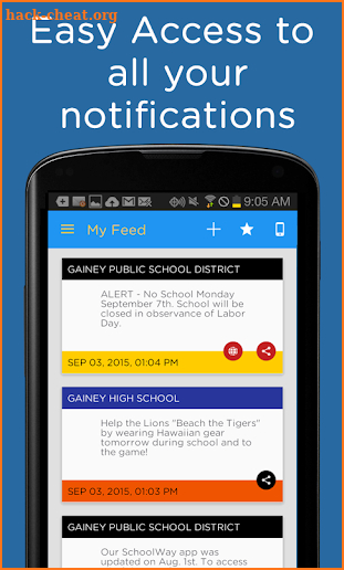 SchoolWay screenshot