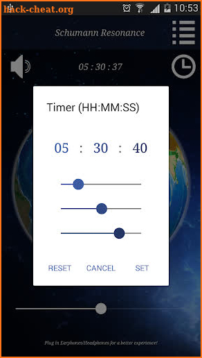 Schumann Resonance 7.83Hz screenshot