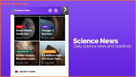 Science News screenshot