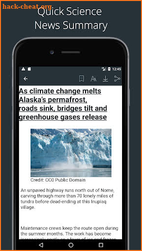 Science News Daily: Science Articles and News App  screenshot