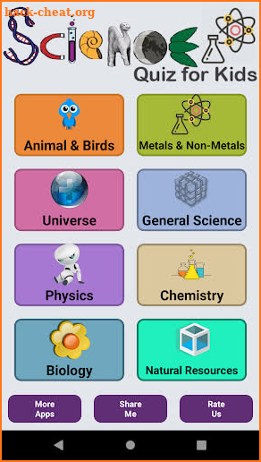 Science Quiz for kids screenshot