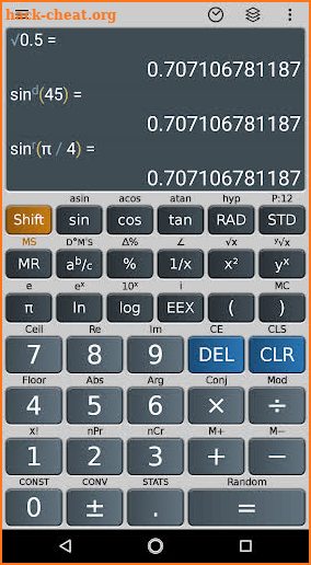 Scientific Calculator Plus screenshot