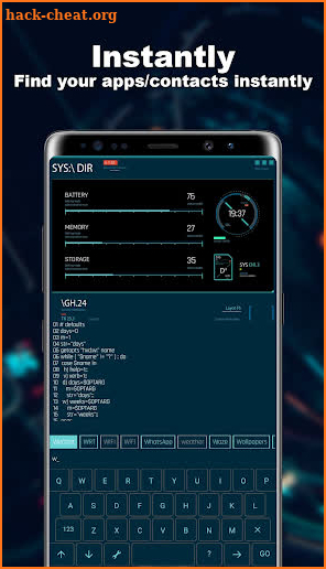 Scientific Launcher -- Aris Theme screenshot