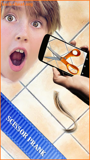 Scissor (Hair cutting prank) screenshot