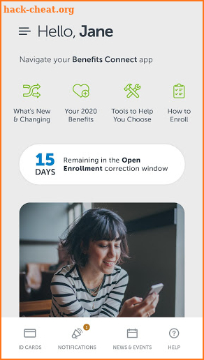 SCL Health Benefits Connect screenshot