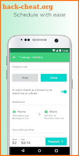 Scoop - Carpool with Co-Workers & Neighbors screenshot