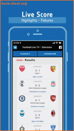 Score:808 Live Football TV screenshot