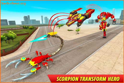 Scorpion Robot Transform War: Air Jet Robot Games screenshot