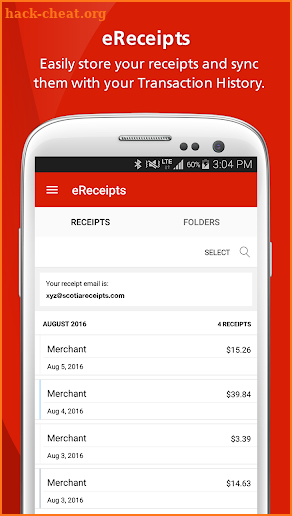 Scotiabank Mobile Banking screenshot