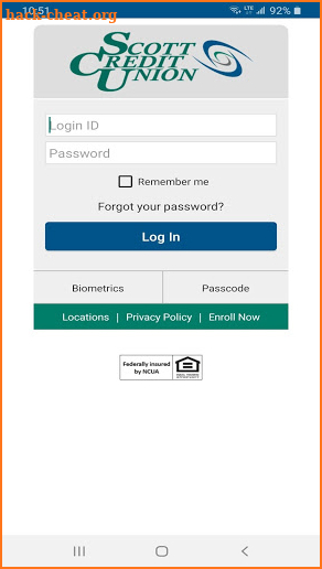Scott Credit Union screenshot