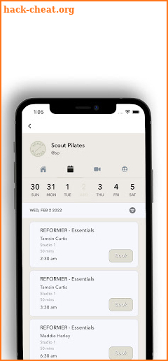 Scout Pilates screenshot