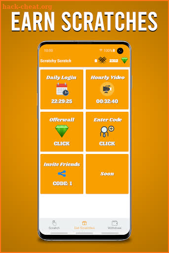 Scratchy Scratch - Earn Money screenshot