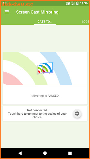 Screen Cast Mirroring - easy screen mirroring screenshot