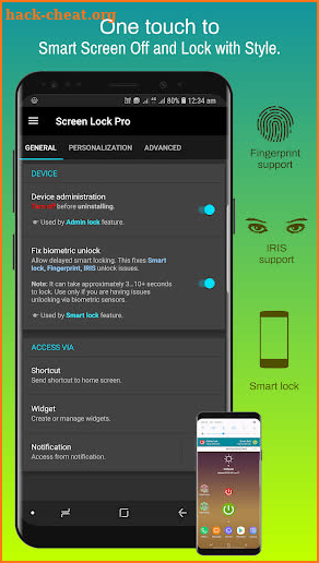Screen Lock : Pro screen off and lock app screenshot