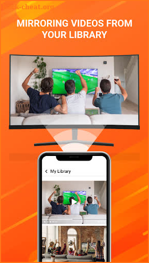 Screen Mirroring, Cast to TV, Free Mirror screenshot