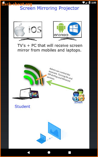 Screen Mirroring Projector screenshot